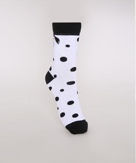 Meia-Cano-Alto-Divertida-Estampada-101-Dalmatas-Branca-9986473-Branco_1