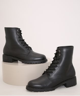 Bota-Coturno-Feminina-Cano-Medio-Bico-Redondo-Oneself-Preta-9992822-Preto_1