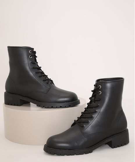 Bota-Coturno-Feminina-Cano-Medio-Bico-Redondo-Oneself-Preta-9992822-Preto_1