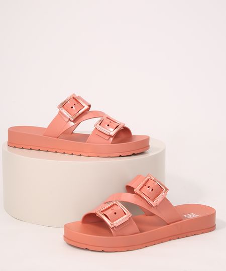 Rasteirinha-Feminina-Start-Slide-Zaxy-Coral-9990980-Coral_1