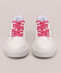 Tenis-Feminino-Flatform-com-Recorte-Croco-e-Cadarco-Contrastante-Oneself-Branco-9992827-Branco_5