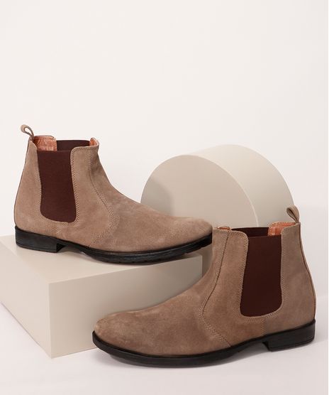 Bota-Chelsea-Masculina-em-Camurca-Cano-Curto-com-Elastico-Oneself-Kaki-9994064-Kaki_1