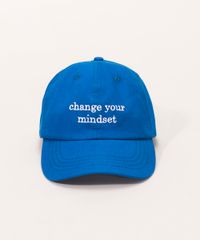 Bone-Unissex-Aba-Curva-com-Bordado--Change-Your-Mindset--Mindset-Azul-9983095-Azul_1