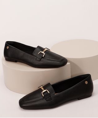 Mocassim-Feminino-Bico-Quadrado-com-Aviamento-Via-Uno-Preto-9990548-Preto_1