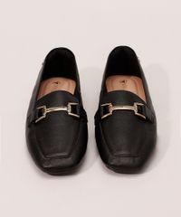 Mocassim-Feminino-Bico-Quadrado-com-Aviamento-Via-Uno-Preto-9990548-Preto_2