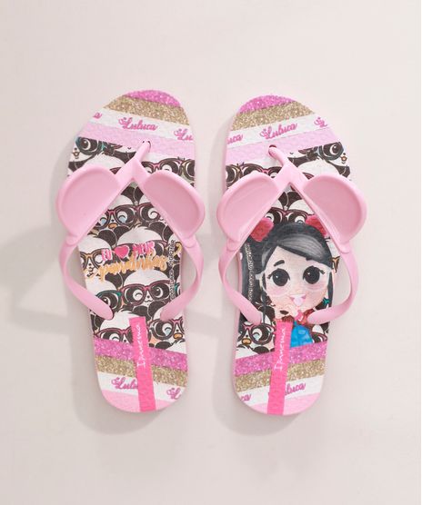 Chinelo-Infantil-Ipanema-Estampado-Luluca-Rosa-9991429-Rosa_1