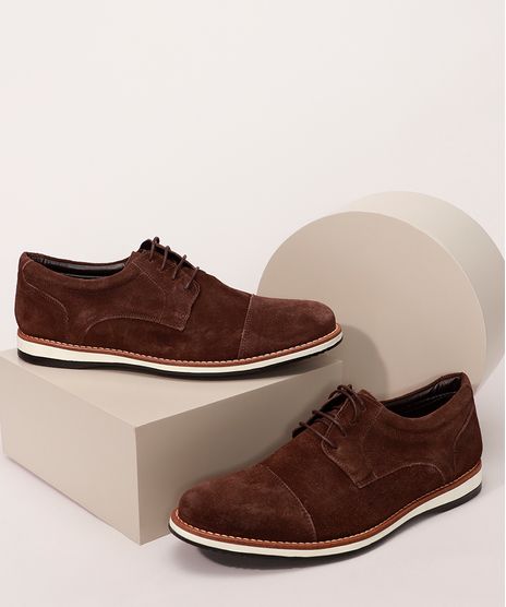Sapato-Social-Masculino-Bico-Redondo-com-Cadarco-Oneself-Marrom-9994071-Marrom_1