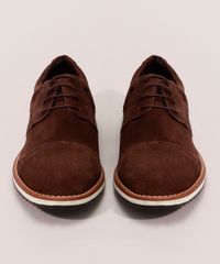 Sapato-Social-Masculino-Bico-Redondo-com-Cadarco-Oneself-Marrom-9994071-Marrom_5