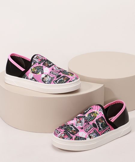 Tenis-Slip-On-Infantil-OMG-Doll-Branco-9986825-Branco_1 Tenis-Slip-On-Infantil-OMG-Doll-Branco-9986825-Branco_1