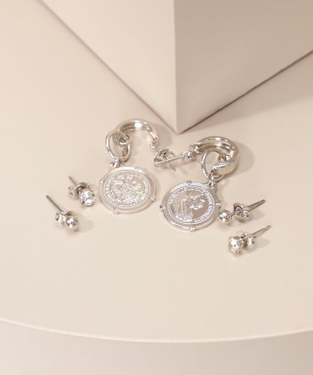 Kit-de-3-Brincos-com-Pedra-Zirconia-Prateado-9986872-Prateado_1