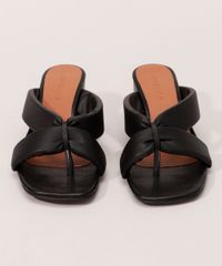 Tamanco-Feminino-com-Tiras-Cruzadas-Salto-Medio-Grosso-Preto-9992817-Preto_5