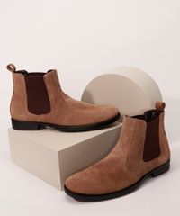 Bota-Chelsea-Masculina-em-Camurca-Cano-Curto-com-Elastico-Oneself-Marrom-9994063-Marrom_1