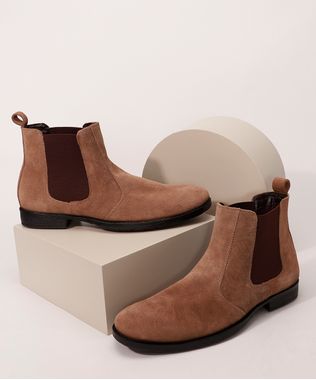 Bota-Chelsea-Masculina-em-Camurca-Cano-Curto-com-Elastico-Oneself-Marrom-9994063-Marrom_1