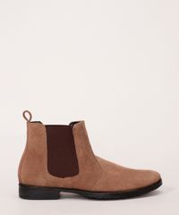 Bota-Chelsea-Masculina-em-Camurca-Cano-Curto-com-Elastico-Oneself-Marrom-9994063-Marrom_2