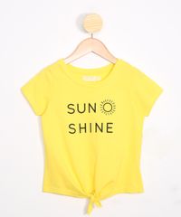 Blusa-Infantil-Tal-Mae-Tal-Filha--Sun-Shine--com-No-Manga-Curta-Decote-Redondo-Amarelo-9988279-Amarelo_1