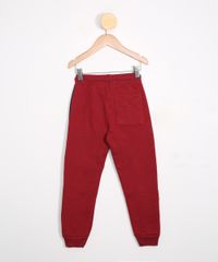 Calca-Infantil-Jogger-de-Moletom-com-Recortes-Vermelho-9981346-Vermelho_2