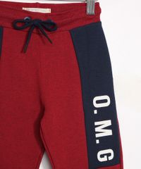 Calca-Infantil-Jogger-de-Moletom-com-Recortes-Vermelho-9981346-Vermelho_5