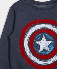 Blusao-Infantil-de-Moletom-Capitao-America-Gola-Careca-Azul-Marinho-9977340-Azul_Marinho_3