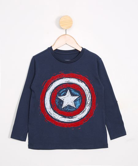 Camiseta-Infantil-Capitao-America-Manga-Curta-Gola-Careca-Azul-Marinho-9987512-Azul_Marinho_1 Camiseta-Infantil-Capitao-America-Manga-Curta-Gola-Careca-Azul-Marinho-9987512-Azul_Marinho_1
