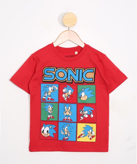 Camiseta-Infantil-Sonic-Manga-Curta-Gola-Careca-Vermelho-9988693-Vermelho_1