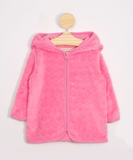 Blusao-Infantil-de-Fleece-Texturizado-de-Poa-com-Capuz-Pink-9972424-Pink_1 Blusao-Infantil-de-Fleece-Texturizado-de-Poa-com-Capuz-Pink-9972424-Pink_1