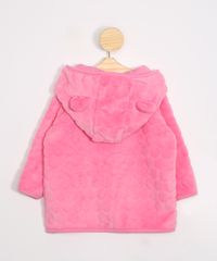 Blusao-Infantil-de-Fleece-Texturizado-de-Poa-com-Capuz-Pink-9972424-Pink_2
