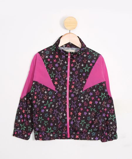 Jaqueta-Corta-Vento-Infantil-Estampada-de-Estrelas-Gola-Alta-Preta-9981592-Preto_1 Jaqueta-Corta-Vento-Infantil-Estampada-de-Estrelas-Gola-Alta-Preta-9981592-Preto_1