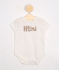 Body-Infantil-Tal-Mae-Tal-Filha--Mini--Animal-Print-de-Onca-Manga-Curta-Decote-Redondo-Off-White-9989540-Off_White_1