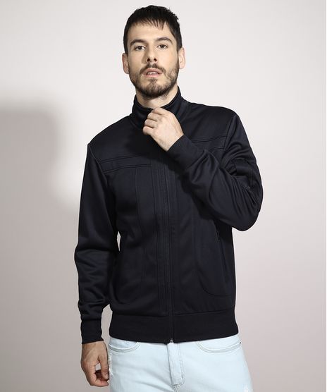 Jaqueta-Masculina-com-Recortes-e-Bolsos-Azul-Marinho-8836223-Azul_Marinho_1