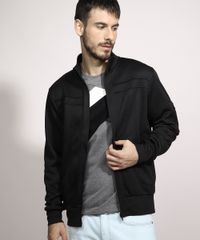 Jaqueta-Masculina-com-Recortes-e-Bolsos-Preta-8836223-Preto_6