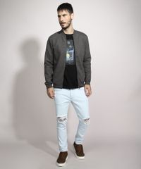 Jaqueta-Bomber-Texturizada-com-Bolsos-Cinza-Mescla-Escuro-9347561-Cinza_Mescla_Escuro_3 Jaqueta-Bomber-Texturizada-com-Bolsos-Cinza-Mescla-Escuro-9347561-Cinza_Mescla_Escuro_3