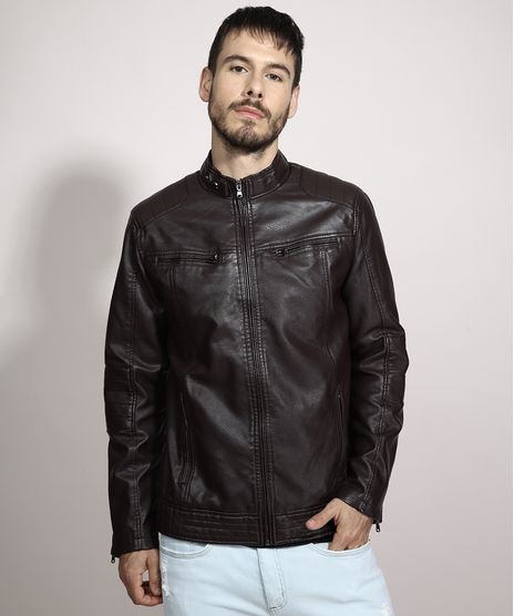 Jaqueta-Slim-com-Bolsos-Gola-Alta-Vinho-9783166-Vinho_1