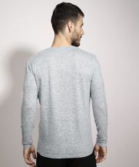Sueter-Masculino-Slim-em-Trico-Gola-Careca-Cinza-Mescla-Claro-9815326-Cinza_Mescla_Claro_2