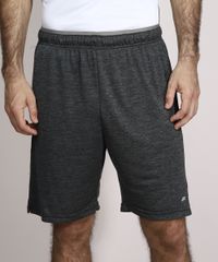 Bermuda-Masculina-Esportiva-Ace-com-Bolsos-e-Elastico-Aparente-Cinza-Mescla-Escuro-9978163-Cinza_Mescla_Escuro_1