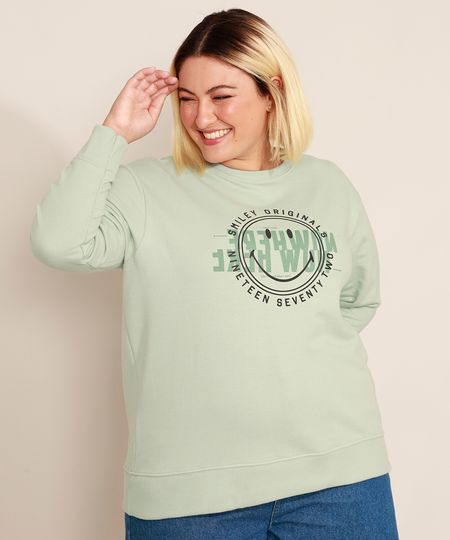 Blusao-de-Moletom-Plus-Size-Smiley-Decote-Redondo-Verde-Claro-9982641-Verde_Claro_1 Blusao-de-Moletom-Plus-Size-Smiley-Decote-Redondo-Verde-Claro-9982641-Verde_Claro_1