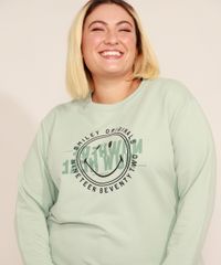Blusao-de-Moletom-Plus-Size-Smiley-Decote-Redondo-Verde-Claro-9982641-Verde_Claro_6