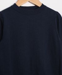 Sueter-Infantil-de-Trico-Basico-Decote-Redondo-Azul-Marinho-9797550-Azul_Marinho_3