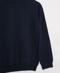 Sueter-Infantil-de-Trico-Basico-Decote-Redondo-Azul-Marinho-9797550-Azul_Marinho_4