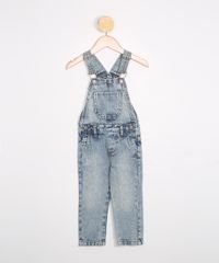 Jardineira-Infantil-Jeans-com-Bolsos-Azul-Medio-9978494-Azul_Medio_1