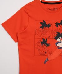 Camiseta-Juvenil-Goku-Dragon-Ball-Manga-Curta-Gola-Careca-Laranja-9969597-Laranja_4