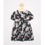 Vestido-Infantil-Estampado-Floral-Manga-Bufante-Preto-9987118-Preto_1