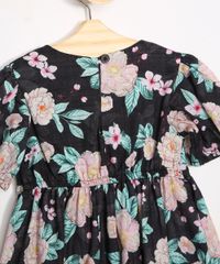Vestido-Infantil-Estampado-Floral-Manga-Bufante-Preto-9987118-Preto_5