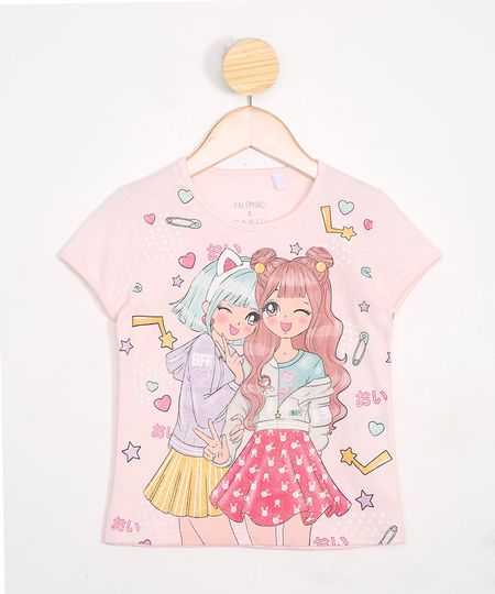 Blusa-Infantil-Manga-Amigas-Manga-Curta-Decote-Redondo-Rosa-9988953-Rosa_1 Blusa-Infantil-Manga-Amigas-Manga-Curta-Decote-Redondo-Rosa-9988953-Rosa_1