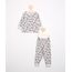 Pijama-Infantil-Estampado-de-Snoopy-Manga-Longa-Cinza-Mescla-9978441-Cinza_Mescla_1
