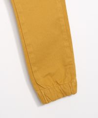 Calca-Infantil-Jogger-de-Sarja-com-Cordao-Mostarda-9988261-Mostarda_3