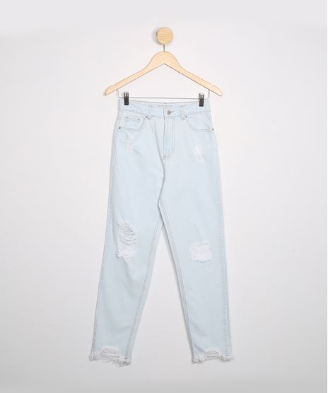 Calca-Juvenil-Mom-Jeans-Destroyed-Azul-Claro-9979282-Azul_Claro_1