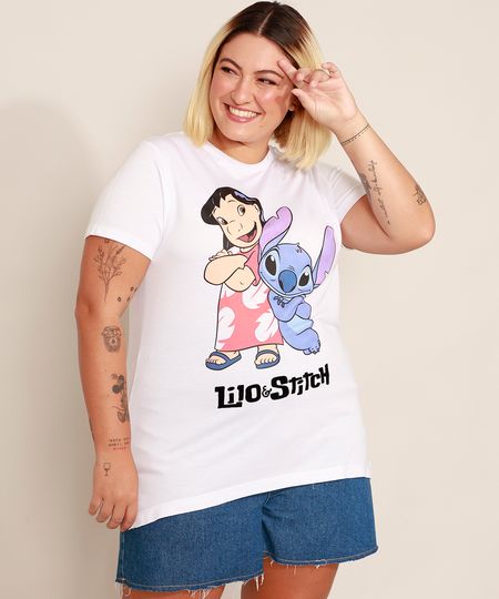 Camiseta-Plus-Size-Lilo-e-Stitch-Manga-Curta-Decote-Redondo-Branca-9988441-Branco_1 Camiseta-Plus-Size-Lilo-e-Stitch-Manga-Curta-Decote-Redondo-Branca-9988441-Branco_1