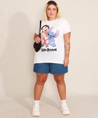 Camiseta-Plus-Size-Lilo-e-Stitch-Manga-Curta-Decote-Redondo-Branca-9988441-Branco_3