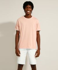 Camiseta-de-Algodao-com-Sobreposicao-Manga-Curta-Gola-Careca-Rose-9990794-Rose_3
