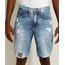 Bermuda-Slim-Jeans-Destroyed-Marmorizada-Azul-Medio-9981439-Azul_Medio_1